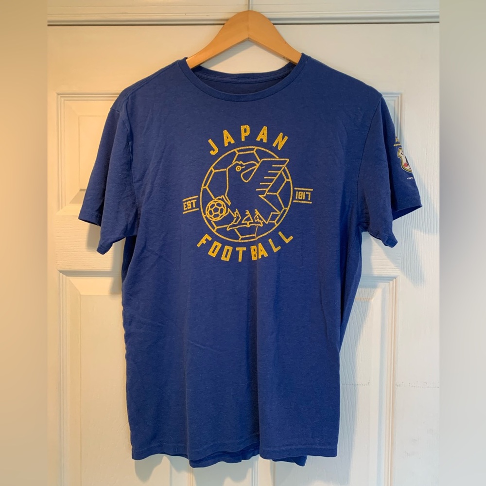 Japan football soccer national team tee shirt by Adidas